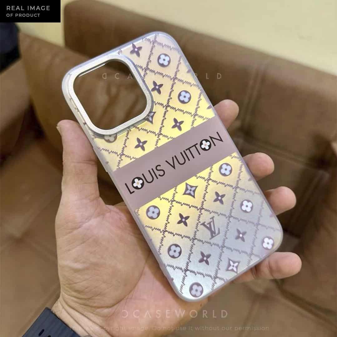 Monogram Silver Gradient Polycarbonate Case