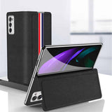 Z Fold 2 Flip Leather Luxury Case