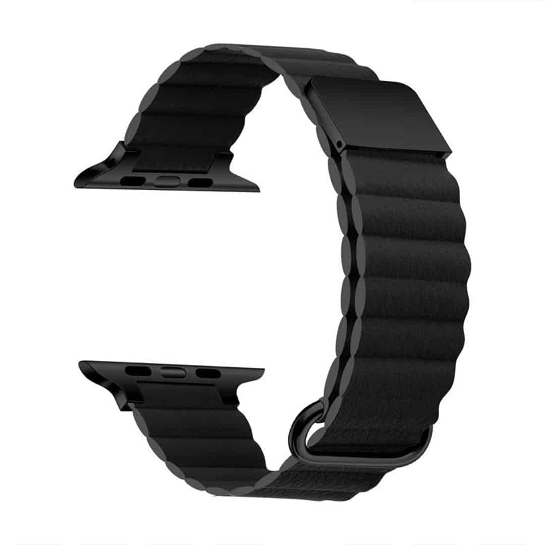 Leather Magnetic Bracelet for Apple Watch Ultra/8/7/6/5/4/3