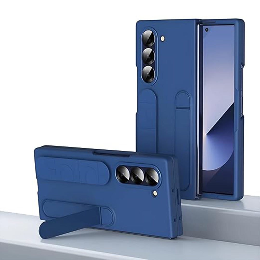 Z Fold Luxe Silicone Wrist Strap Case