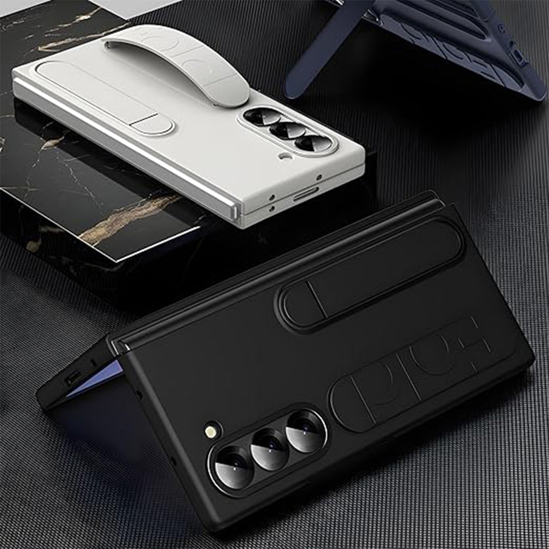 Z Fold Luxe Silicone Wrist Strap Case