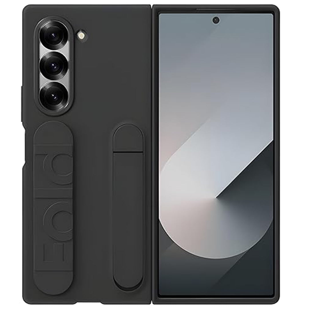 Z Fold Luxe Silicone Wrist Strap Case