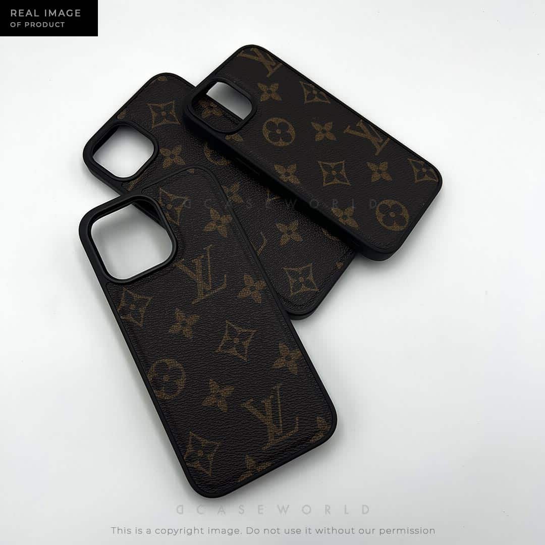 Luxury Designer Leather Case for iPhone