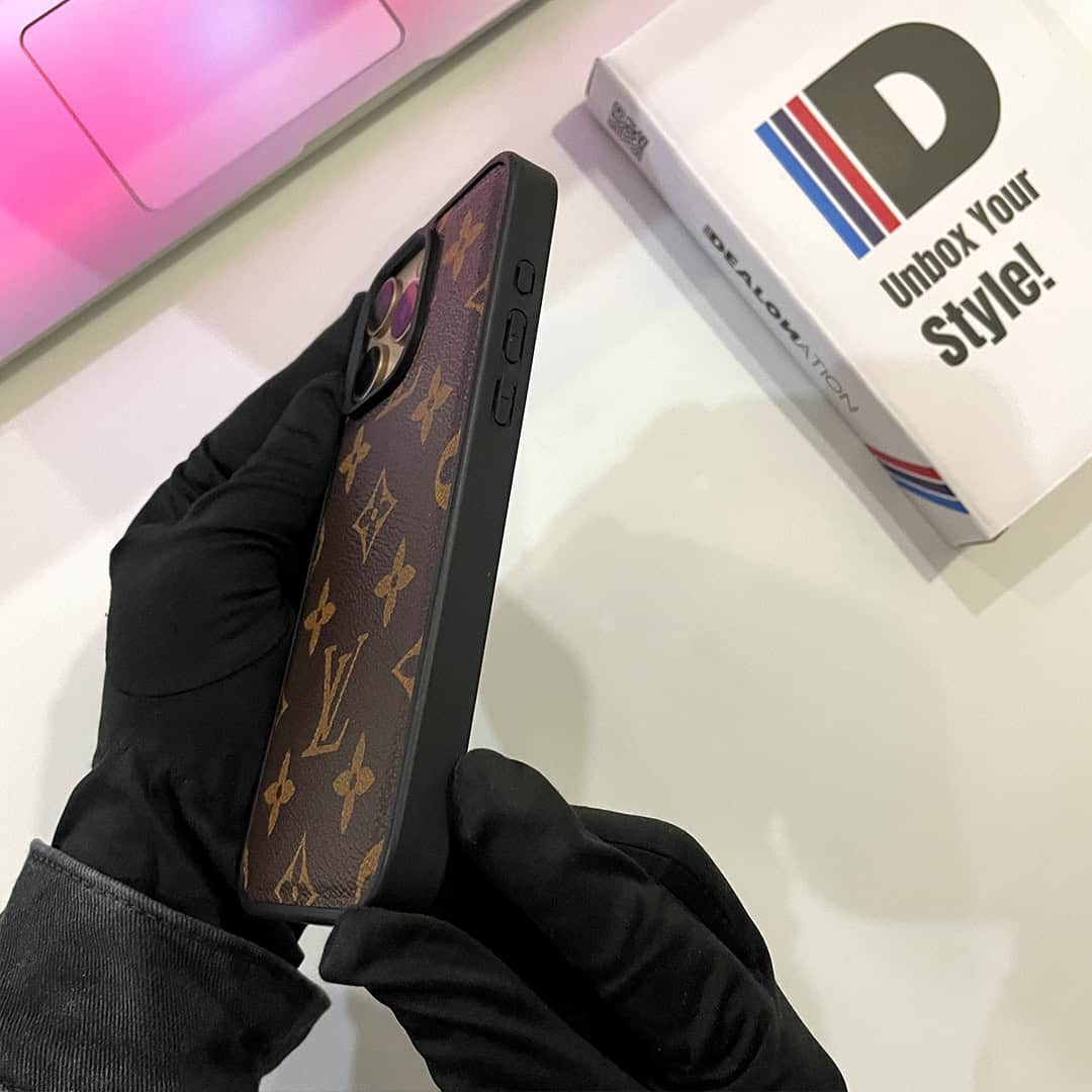 Luxury Designer Leather Case for iPhone
