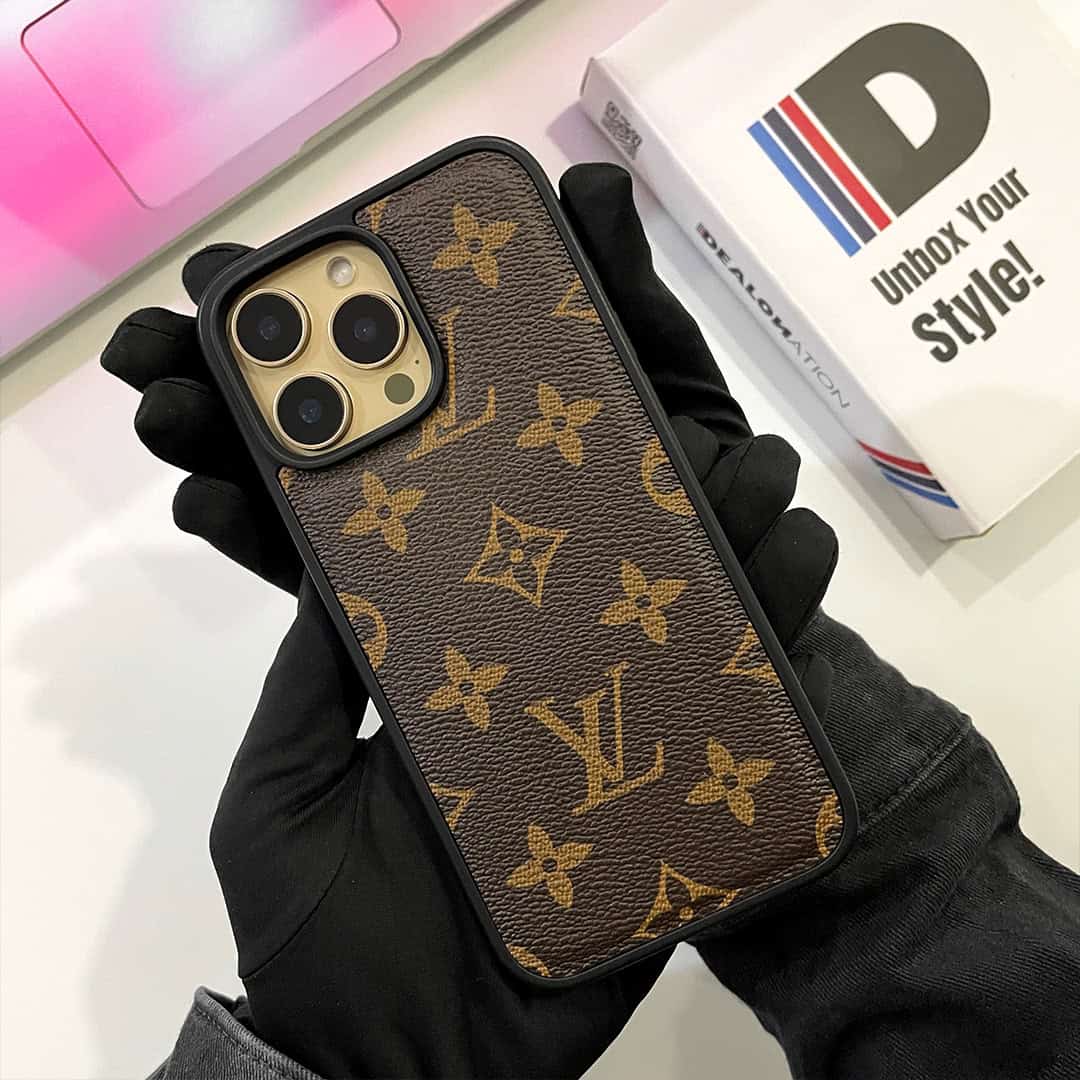 Luxury Designer Leather Case for iPhone