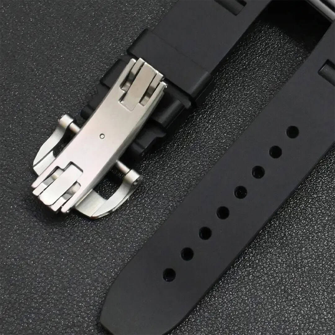 Luxury Richard Miller Style Butterfly Lock Sports Strap (42/44/45/49mm)