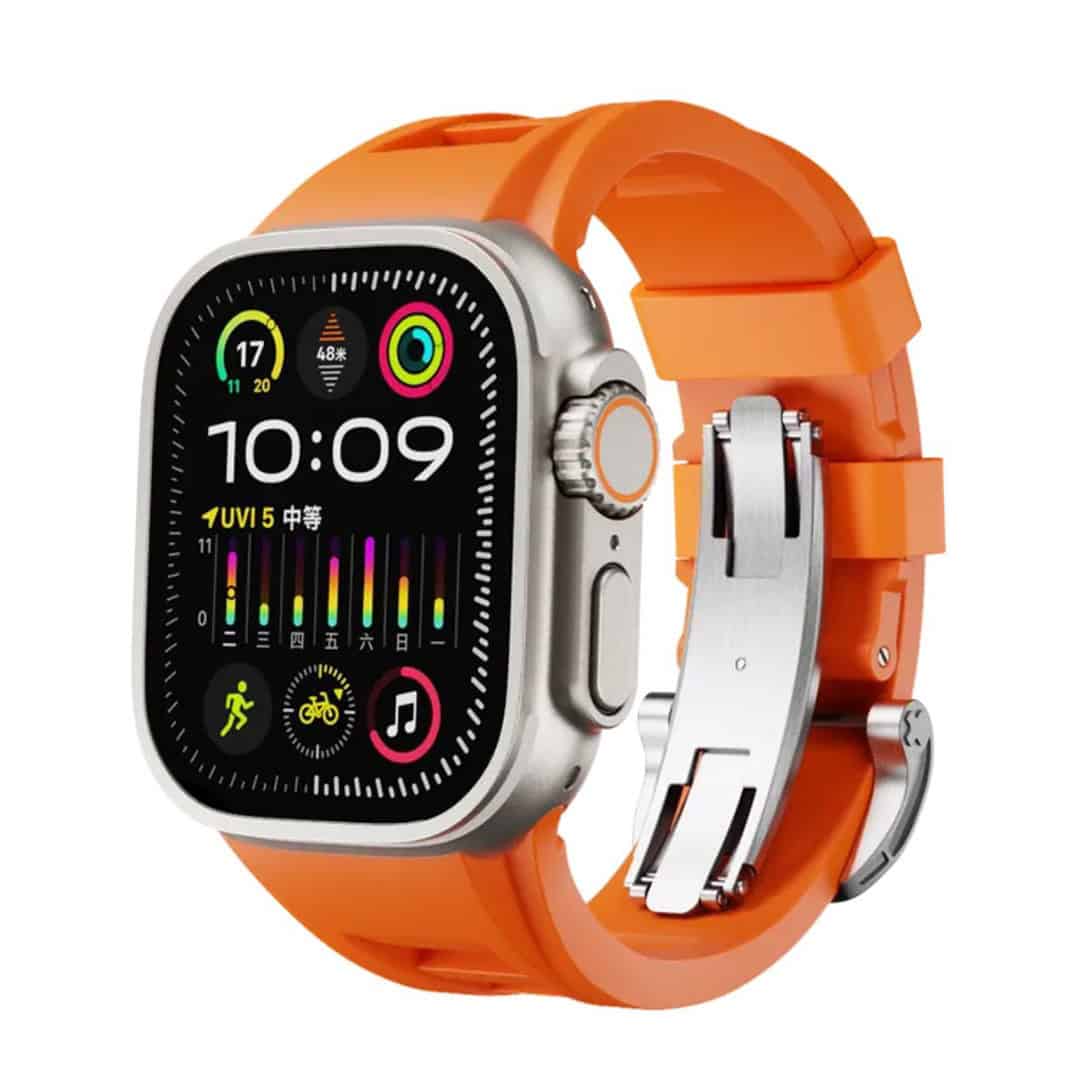 Luxury Richard Miller Style Butterfly Lock Sports Strap (42/44/45/49mm)