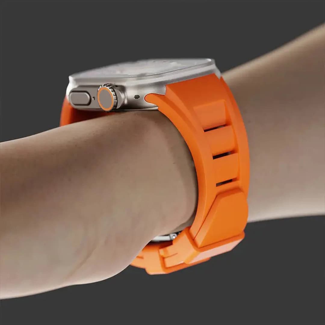 Luxury Richard Miller Style Butterfly Lock Sports Strap (42/44/45/49mm)