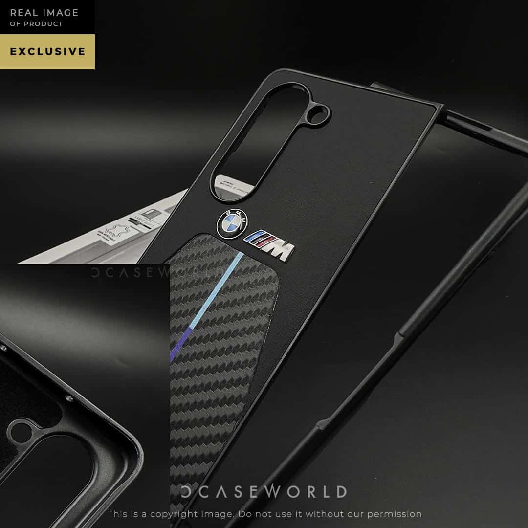 M Coupe Carbon Fibre + Leather Case - Z FOLD 5