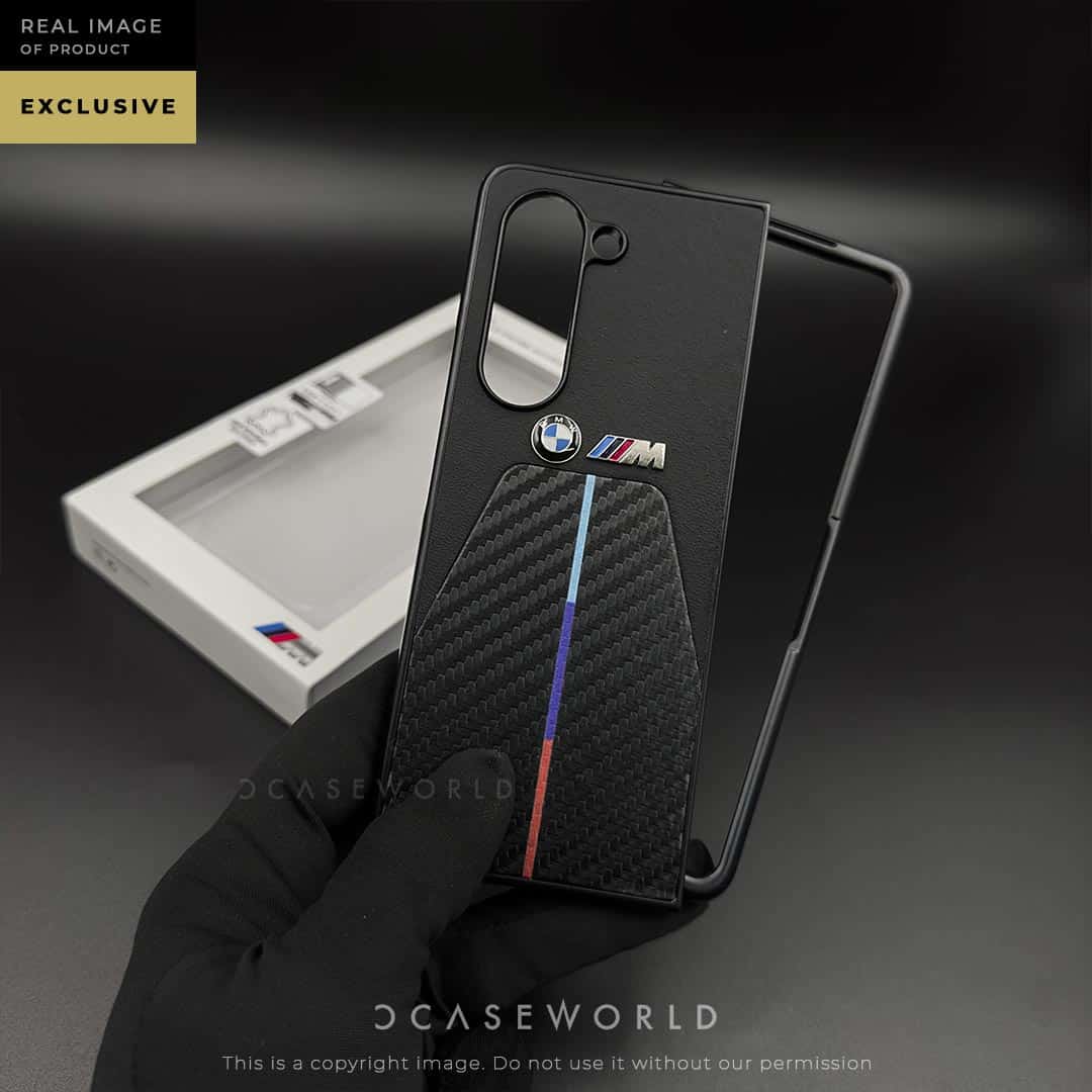 M Coupe Carbon Fibre + Leather Case - Z FOLD 5