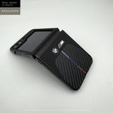M Coupe Carbon Fibre + Leather Case – Z Flip 5