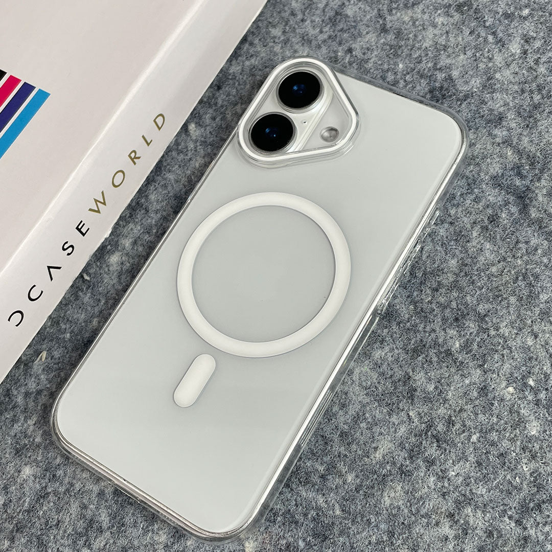 Crystal Clear Translucent MagSafe Case