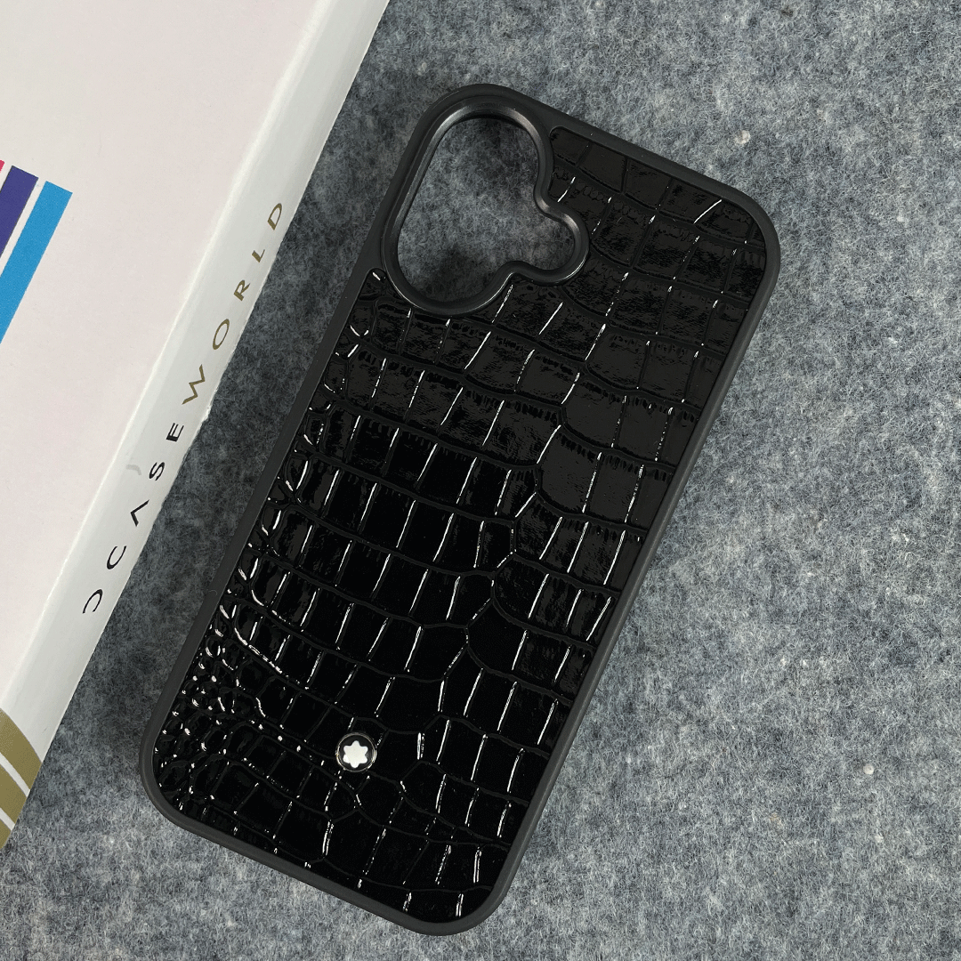 Luxury Croco Patent Leather Case