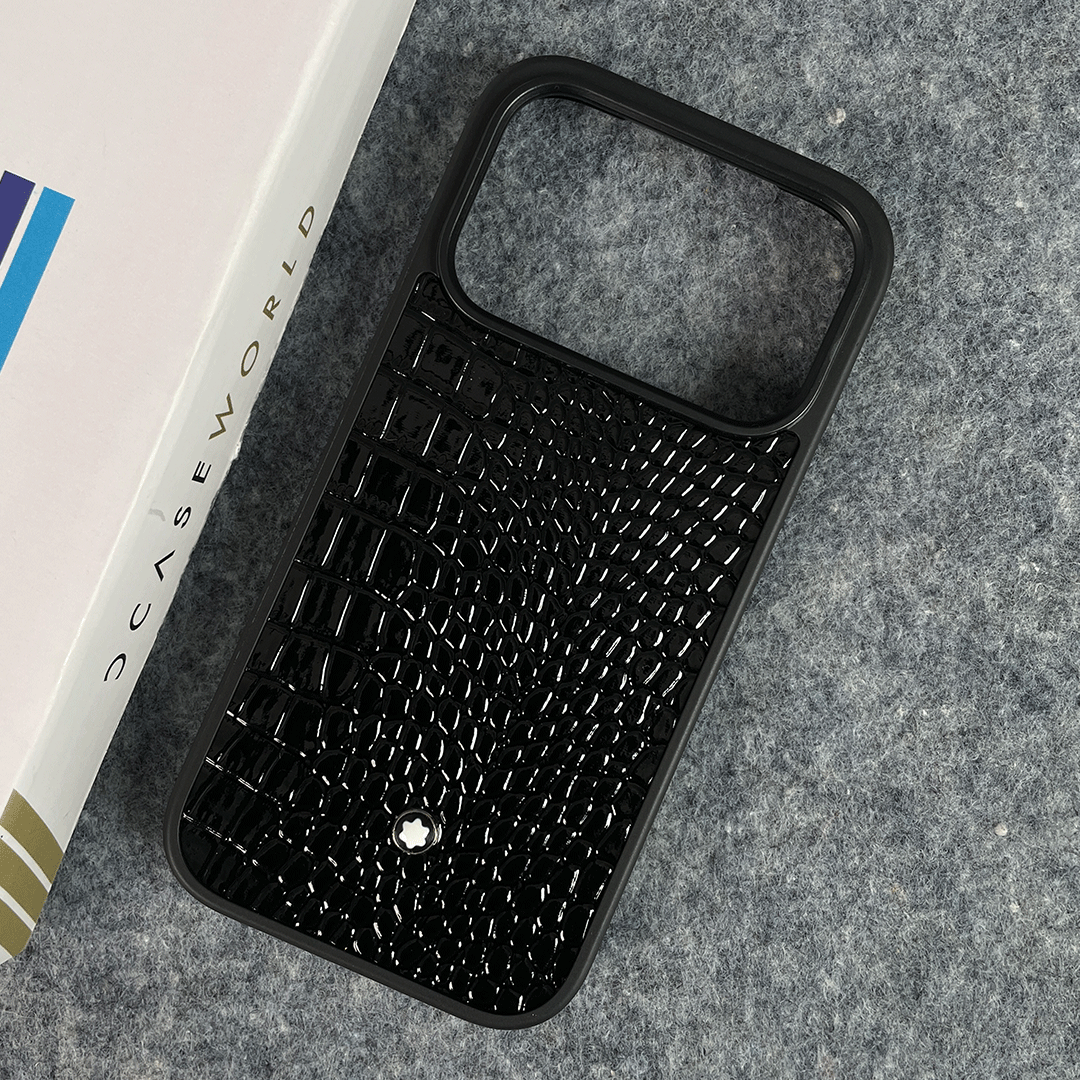 Luxury Croco Patent Leather Case