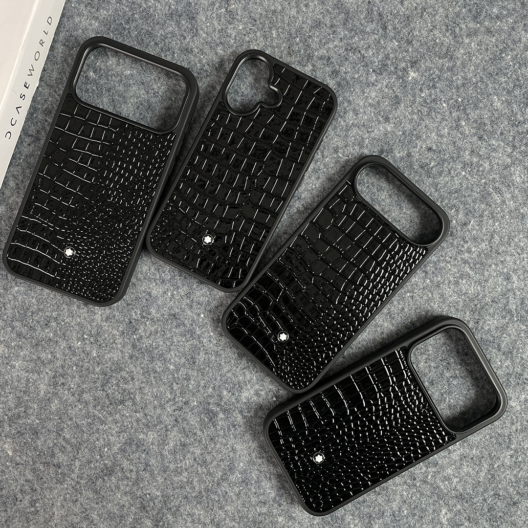Luxury Croco Patent Leather Case