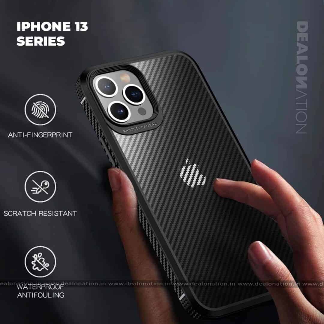 Carbon Fiber Transparent Acrylic Soft Case