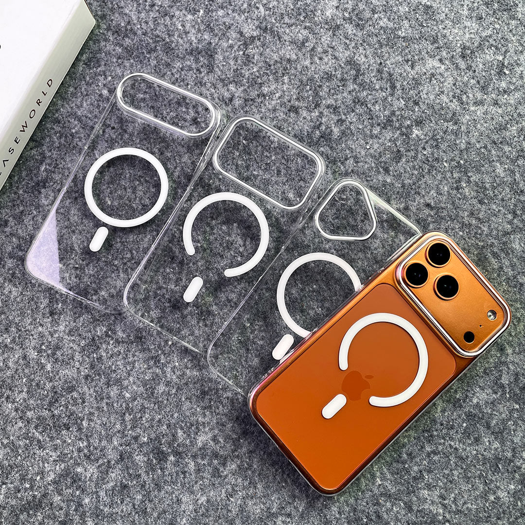 Crystal Clear Translucent MagSafe Case