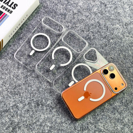 Crystal Clear Translucent MagSafe Case