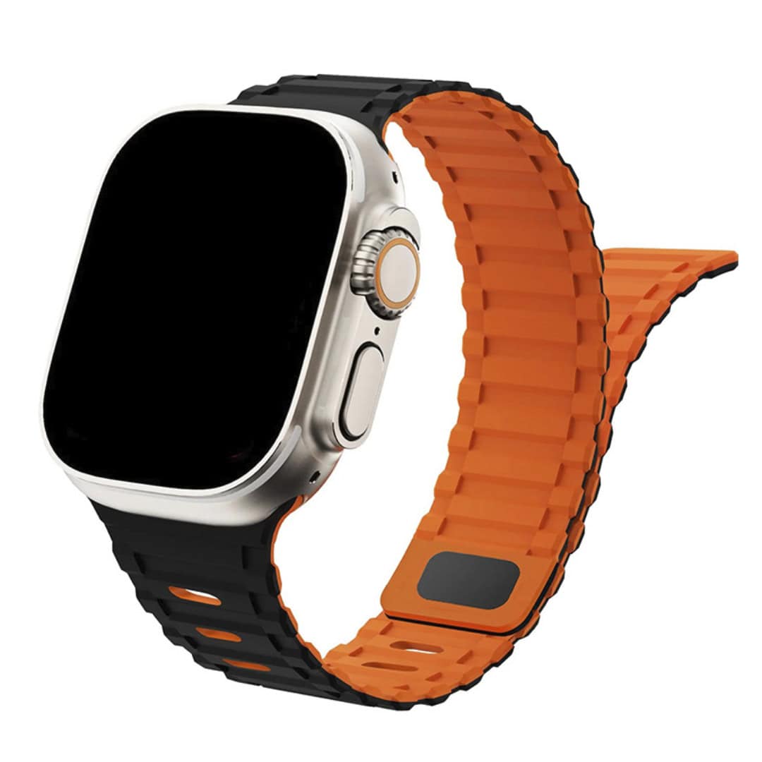 Silicone Magnetic Loop with Buckle Up Pin (42/44/45/49mm)