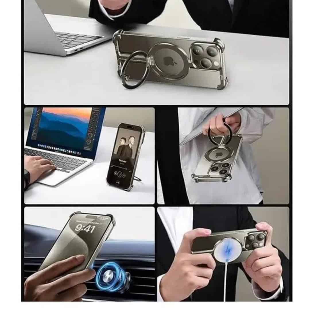 MagSafe Magnetic Suction BorderLess MetalCase