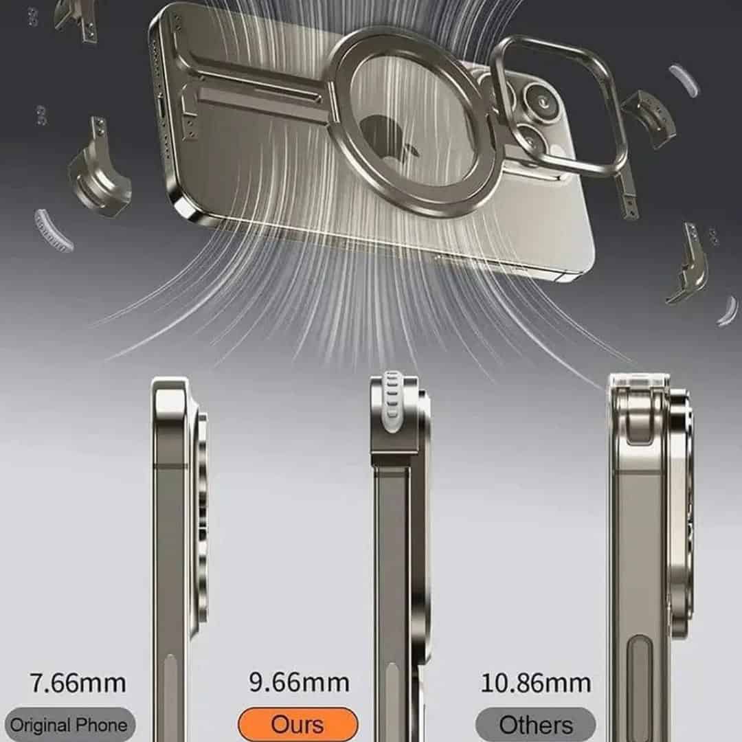 MagSafe Magnetic Suction BorderLess MetalCase