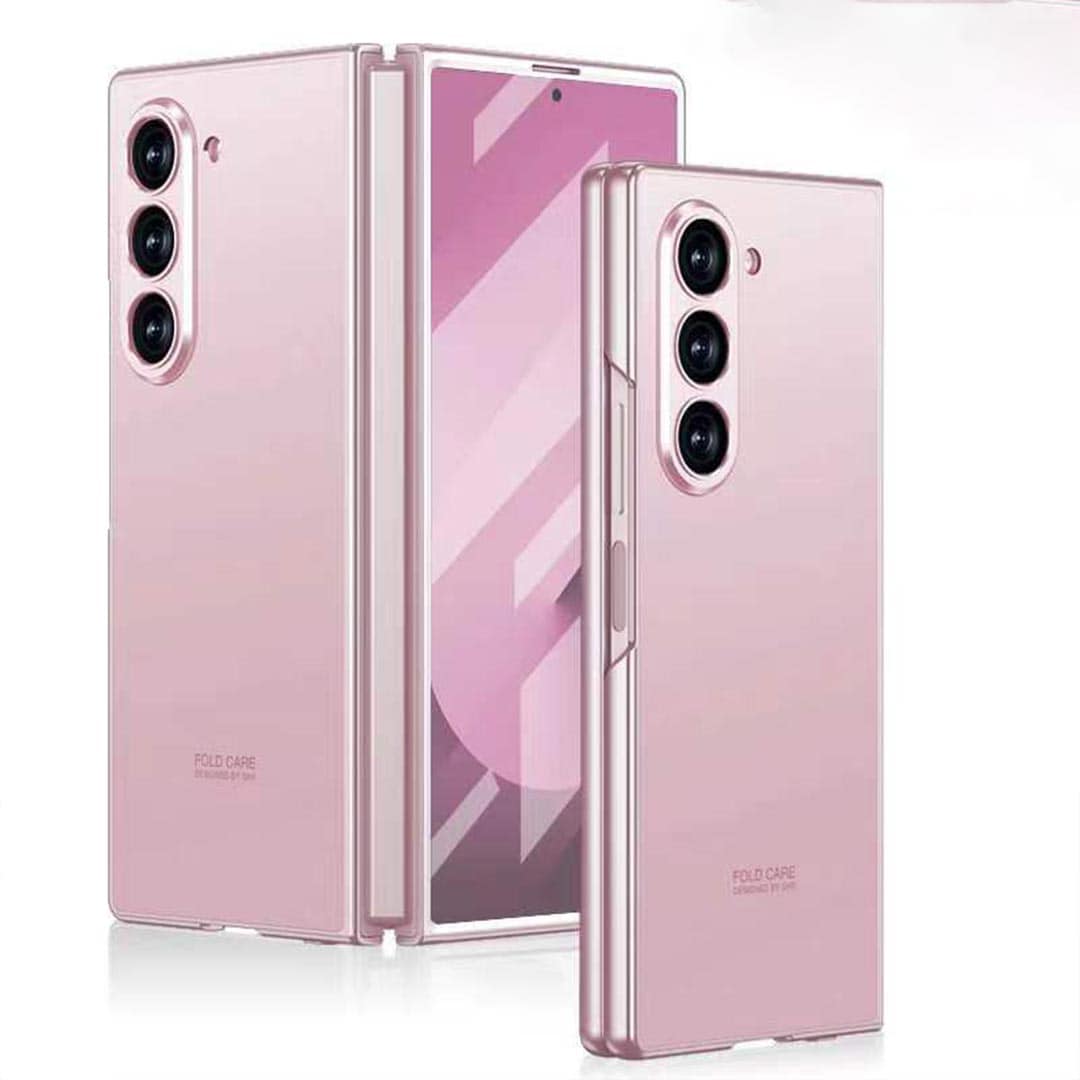 GlideCover MatteFlex with Front Glass Z Fold 6 Case