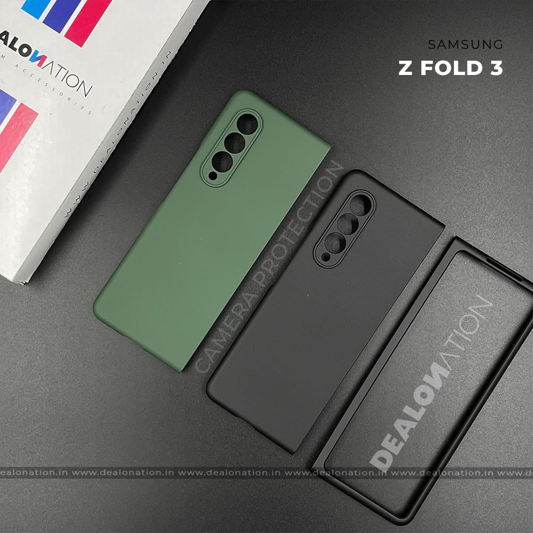 Soft Matte Camera protection Case - Z Fold 3