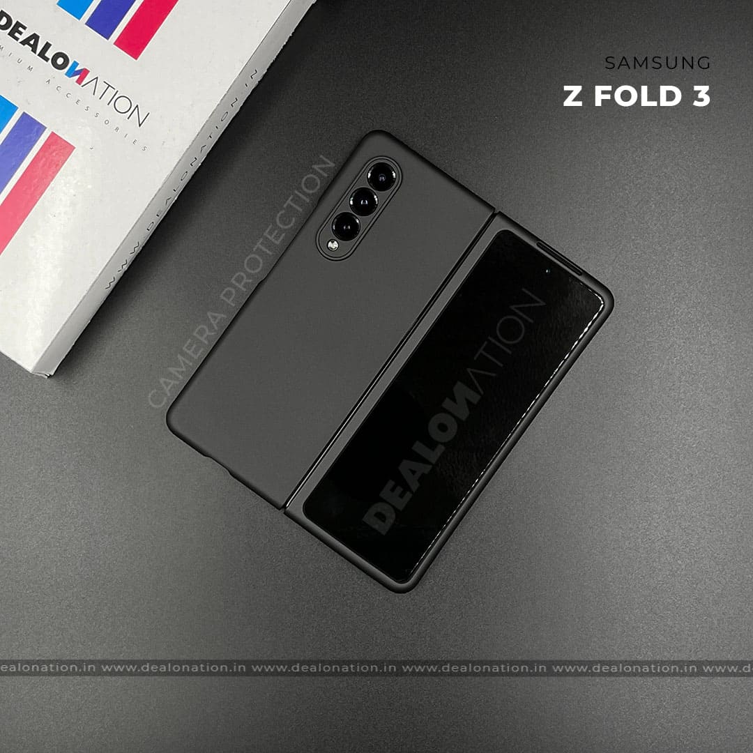 Soft Matte Camera protection Case - Z Fold 3