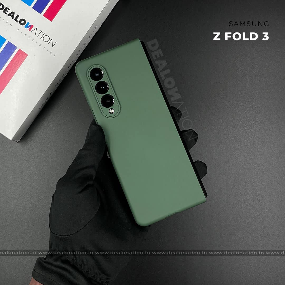 Soft Matte Camera protection Case - Z Fold 3