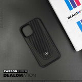 Mercedes Carbon Fibre Premium Leather Case