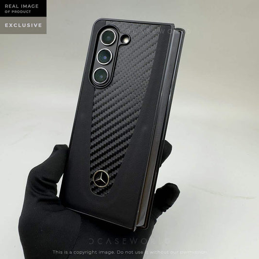 Merc Leather & Carbon Fibre Case