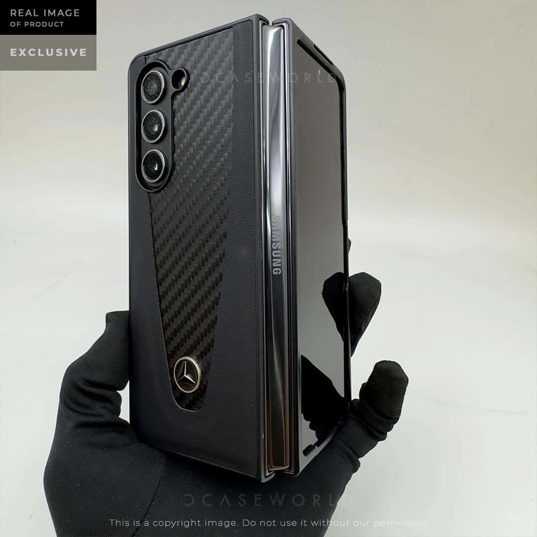 Merc Leather & Carbon Fibre Case
