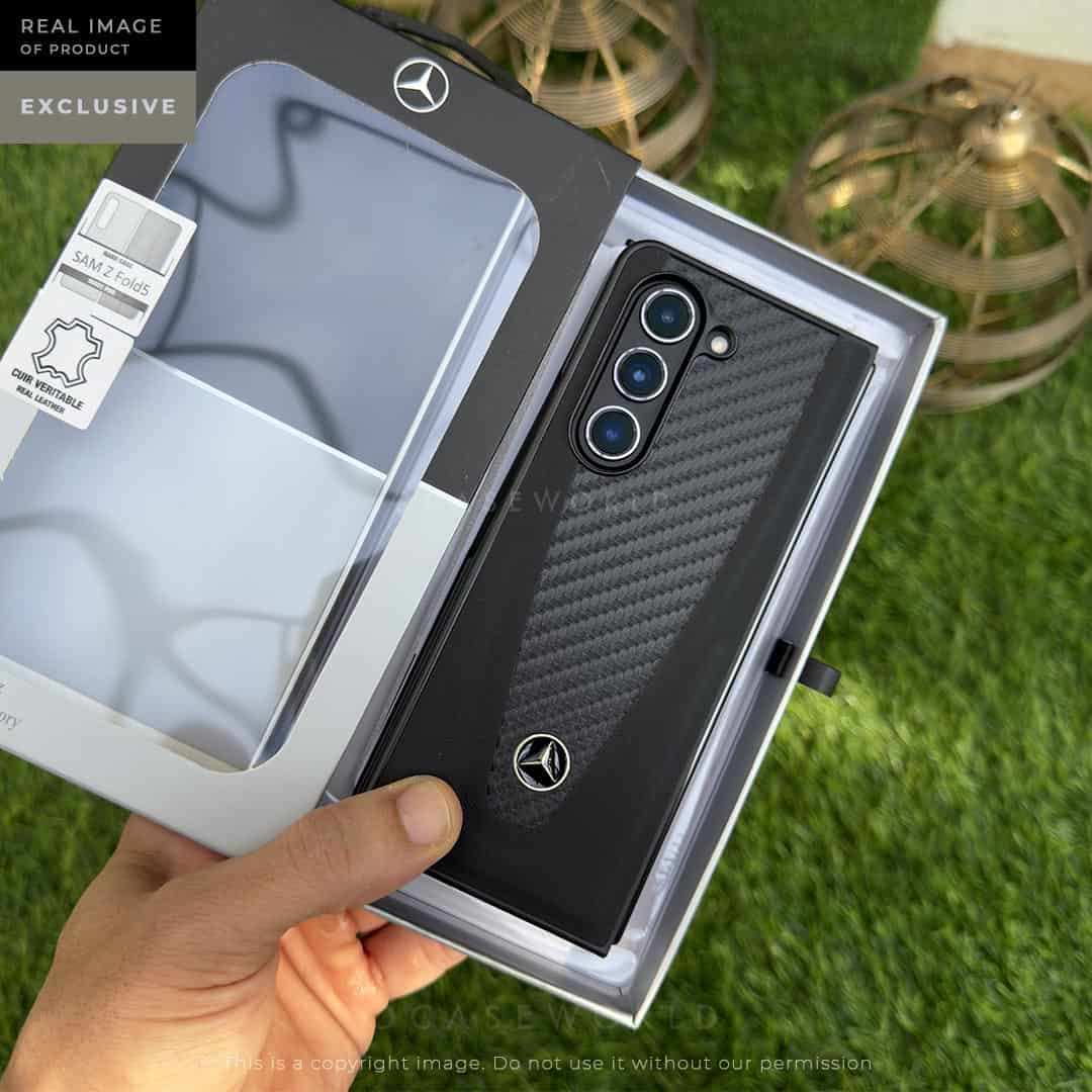 Merc Leather & Carbon Fibre Case