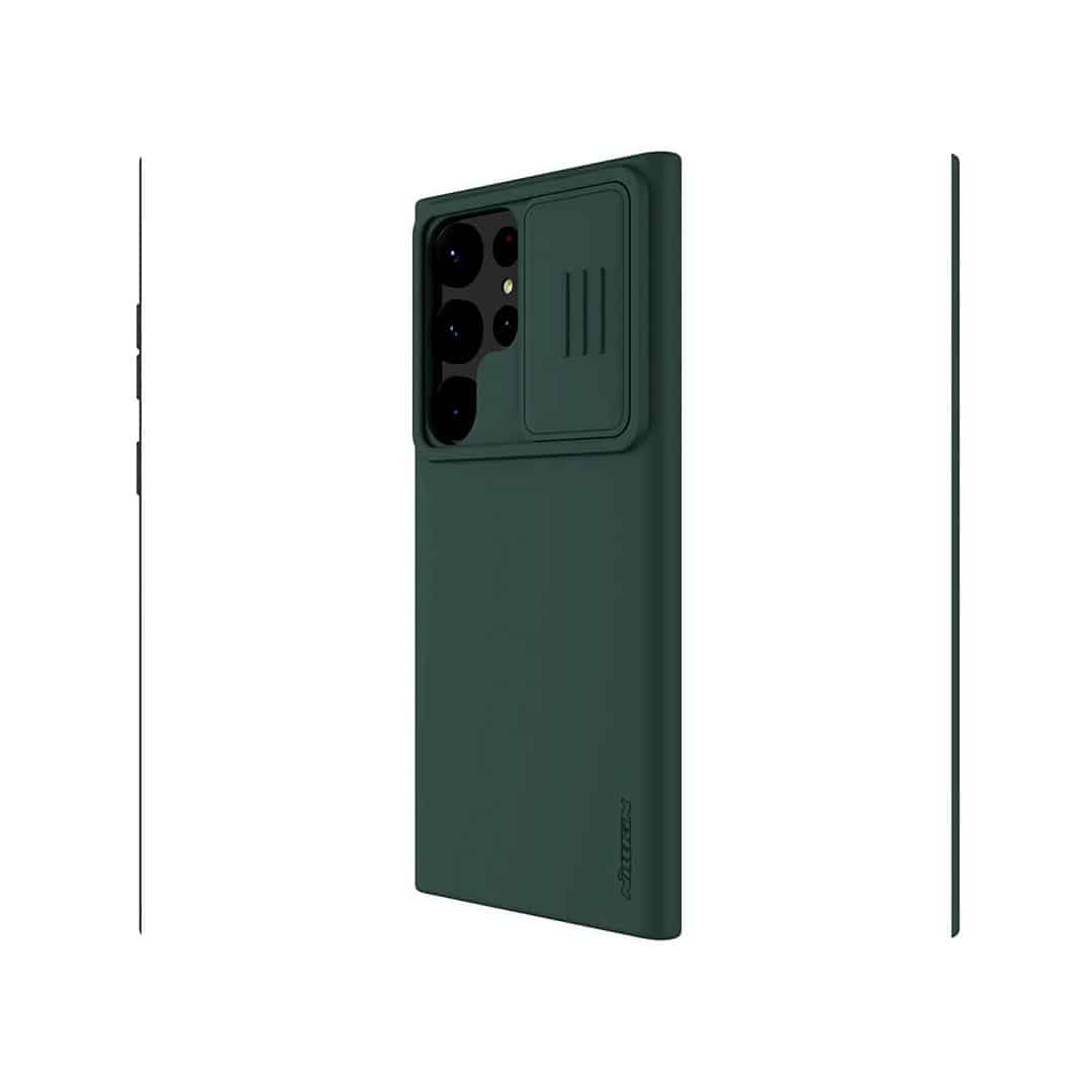NILKIN Silky Silicon Cam Slider Case - S23 Ultra