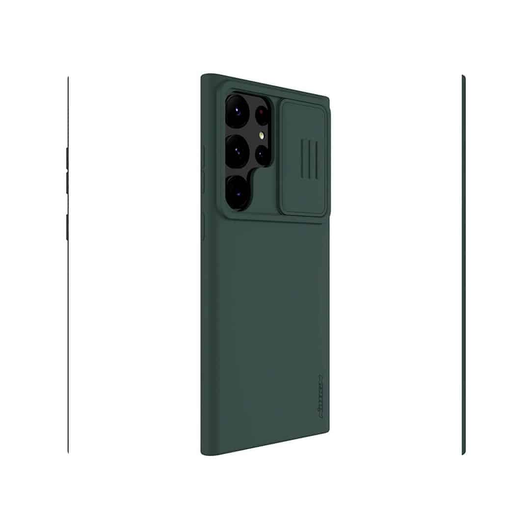 NILKIN Silky Silicon Cam Slider Case - S23 Ultra