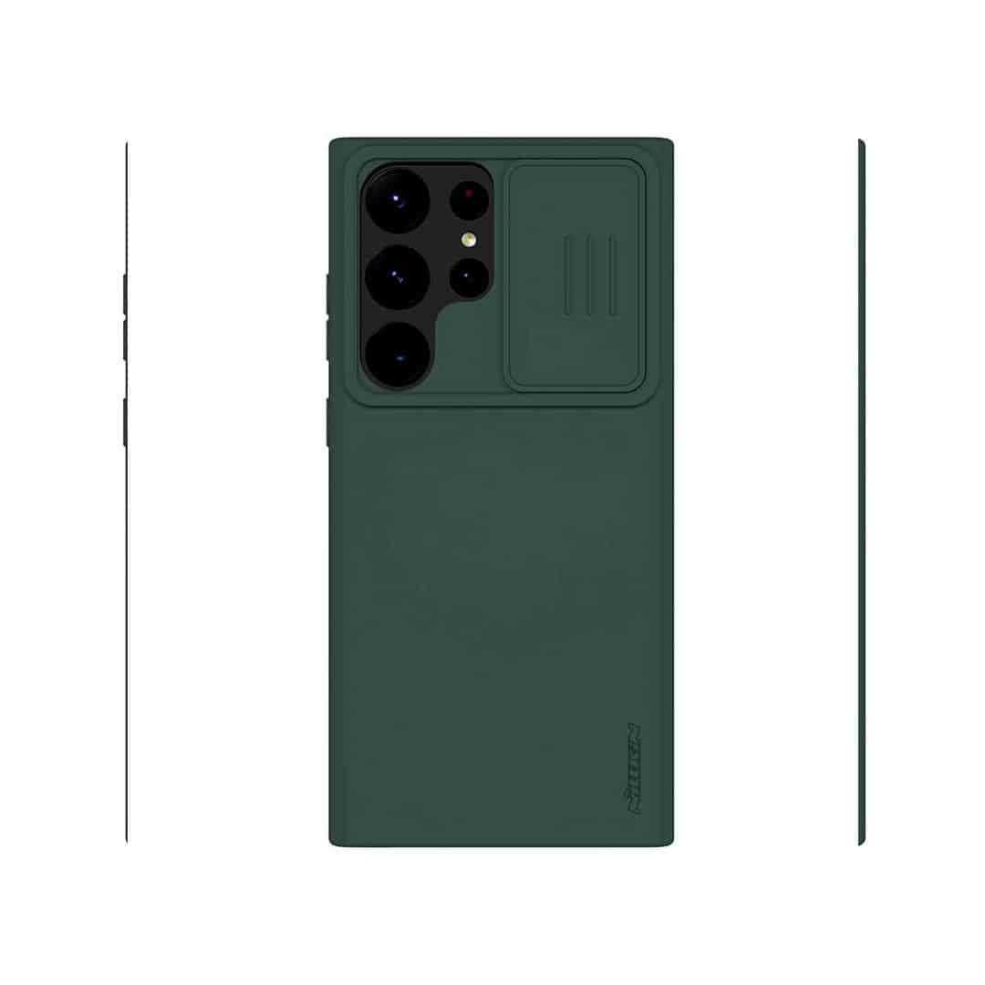 NILKIN Silky Silicon Cam Slider Case - S23 Ultra