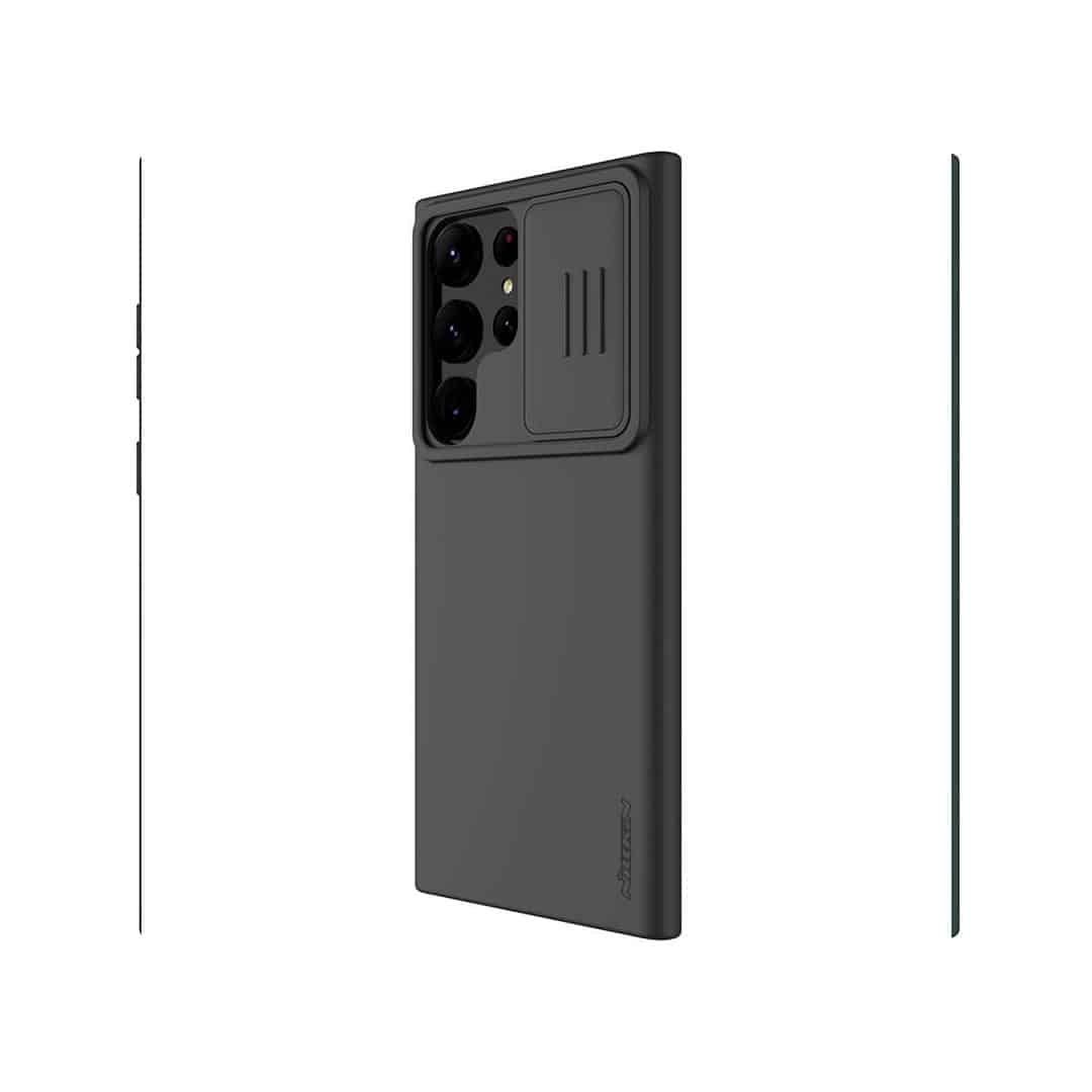 NILKIN Silky Silicon Cam Slider Case - S23 Ultra