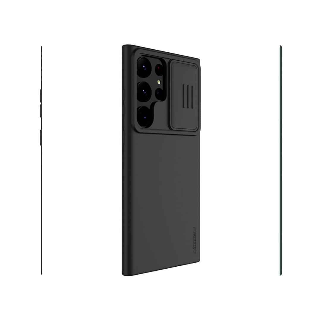 NILKIN Silky Silicon Cam Slider Case - S23 Ultra