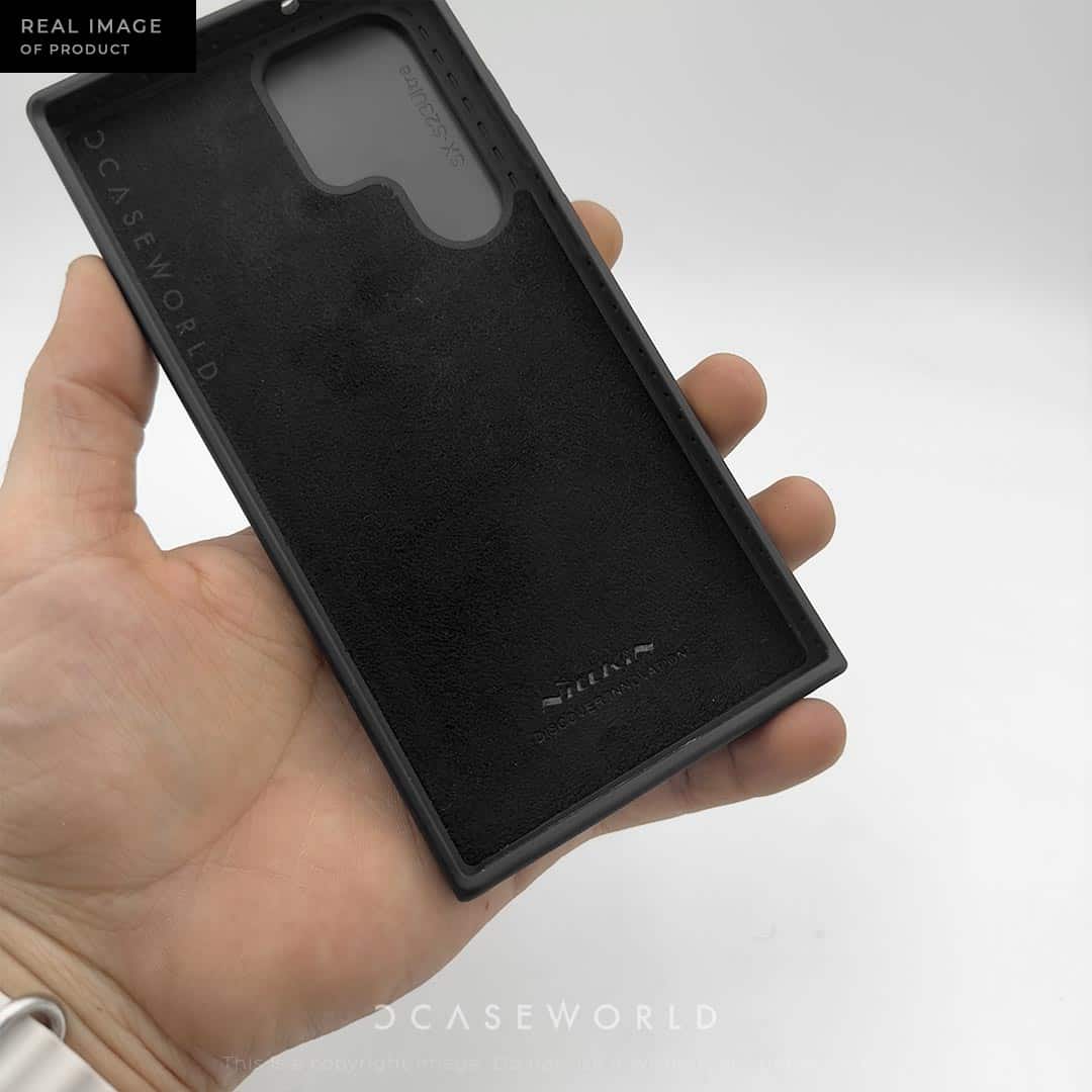 NILKIN Silky Silicon Cam Slider Case - S23 Ultra