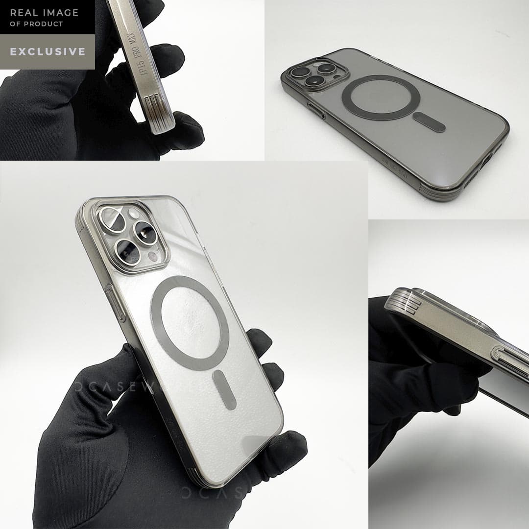 Natural Titanium Grey MagSafe with Airbag Drop Protection