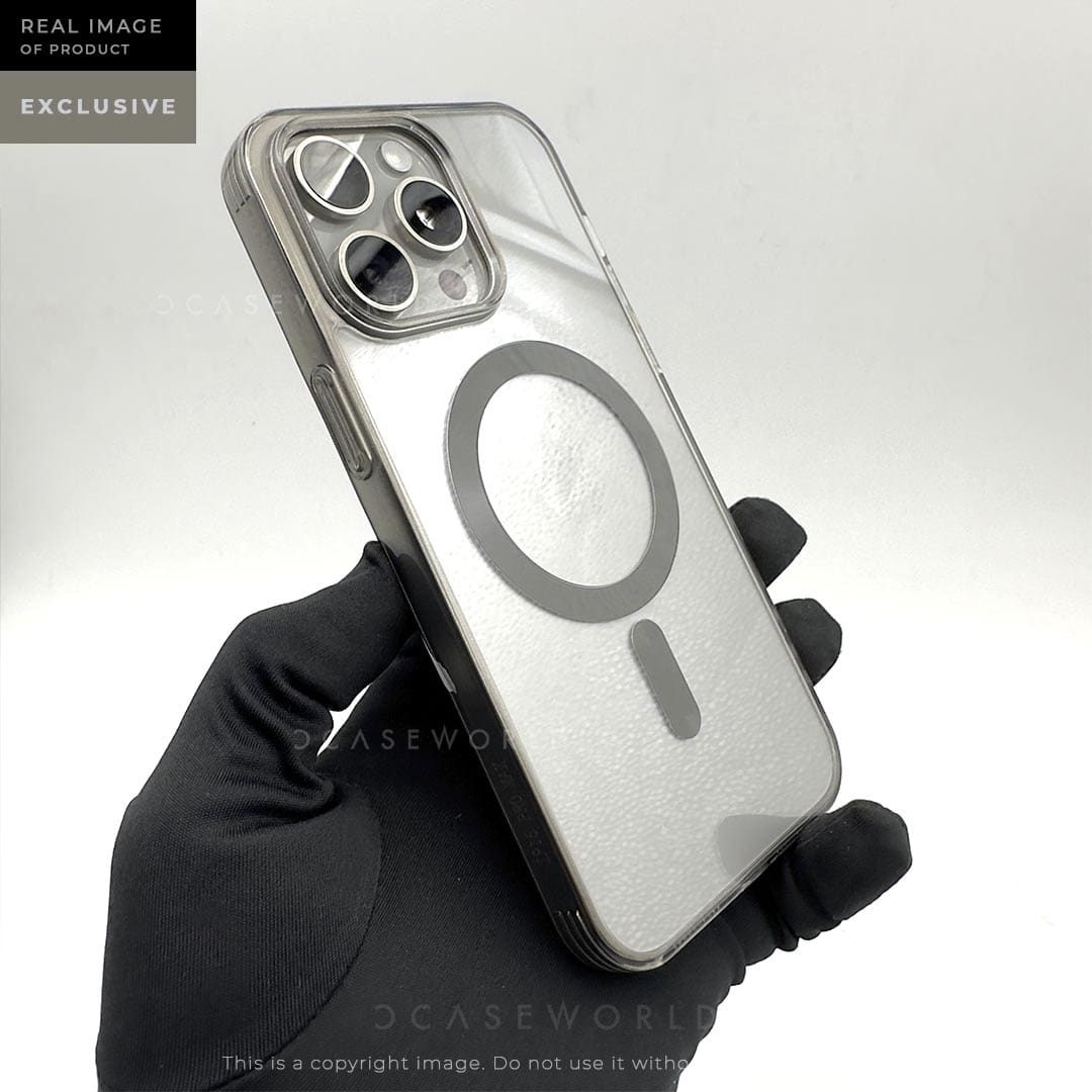 Natural Titanium Grey MagSafe with Airbag Drop Protection