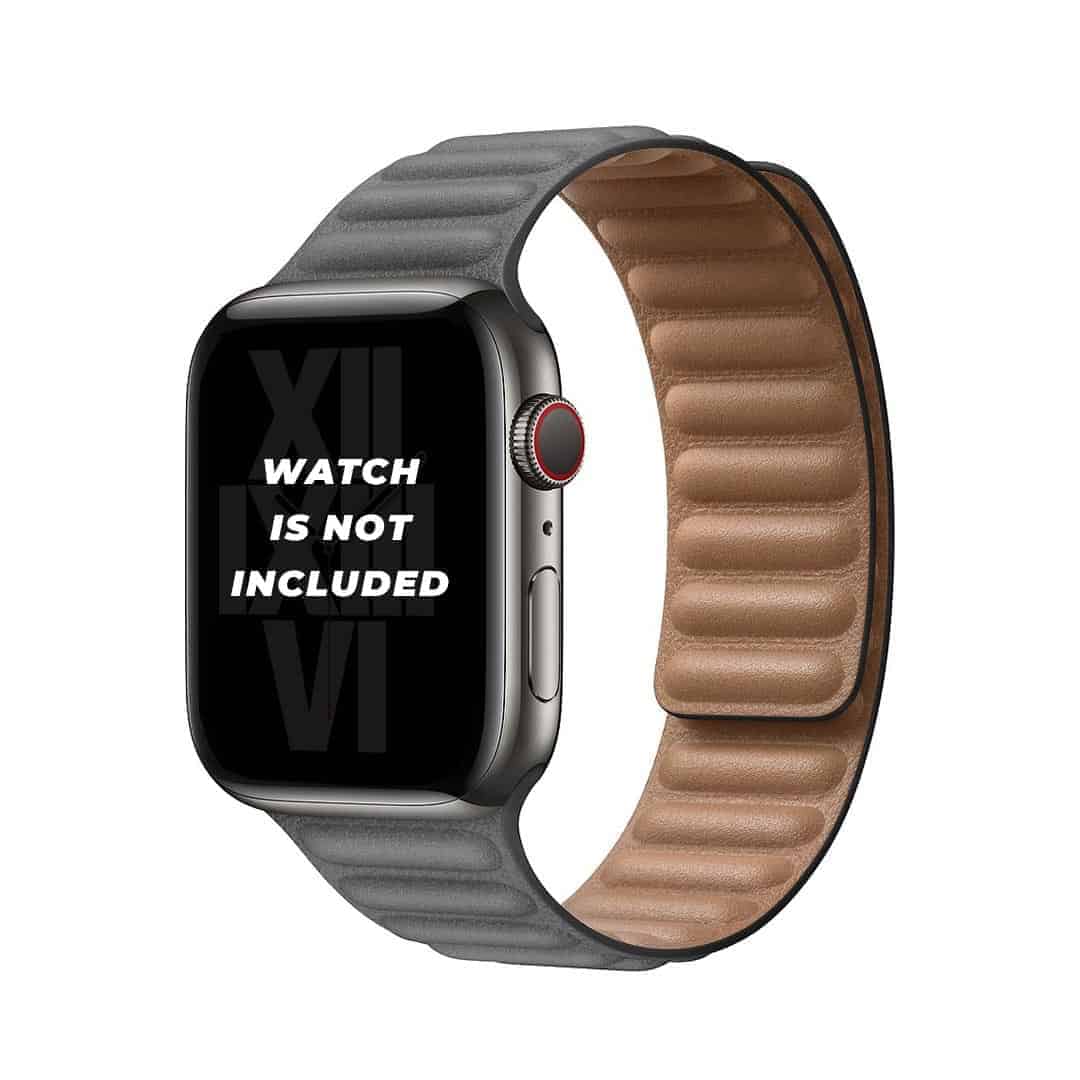 Leather Link Magnetic band 42-44 MM