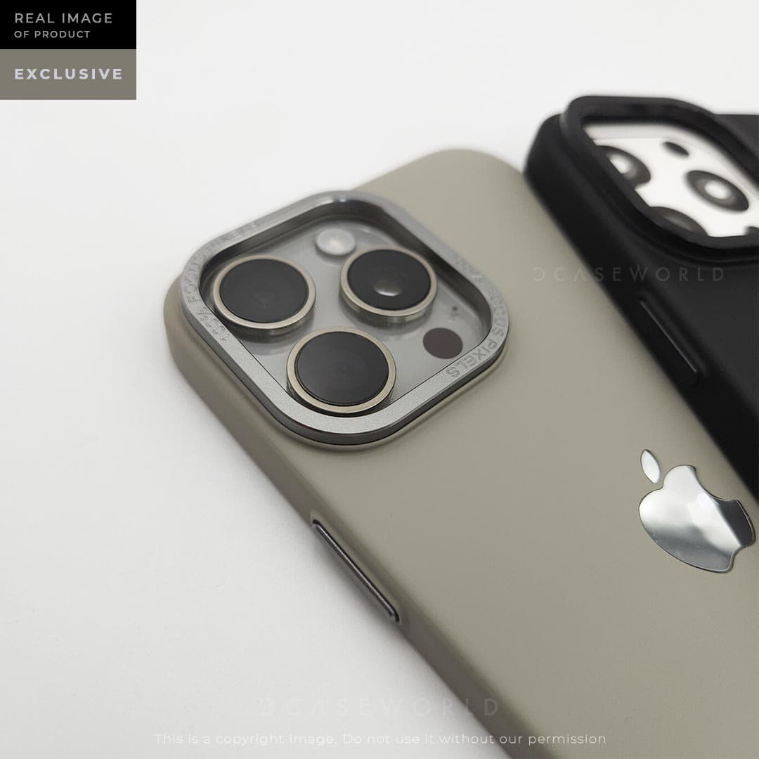 Silky Smooth Ultra Sleek Matte Case with Metal Camera Ring