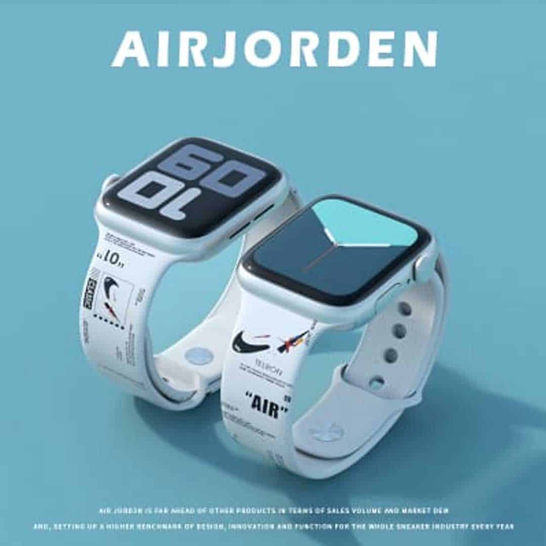 Air Jordan Silicone Apple Watch Band 42-44MM