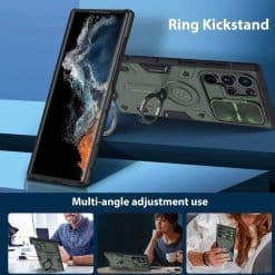 Nillkin CamShield Armor 360° Ring Back Case Galaxy S22 Ultra