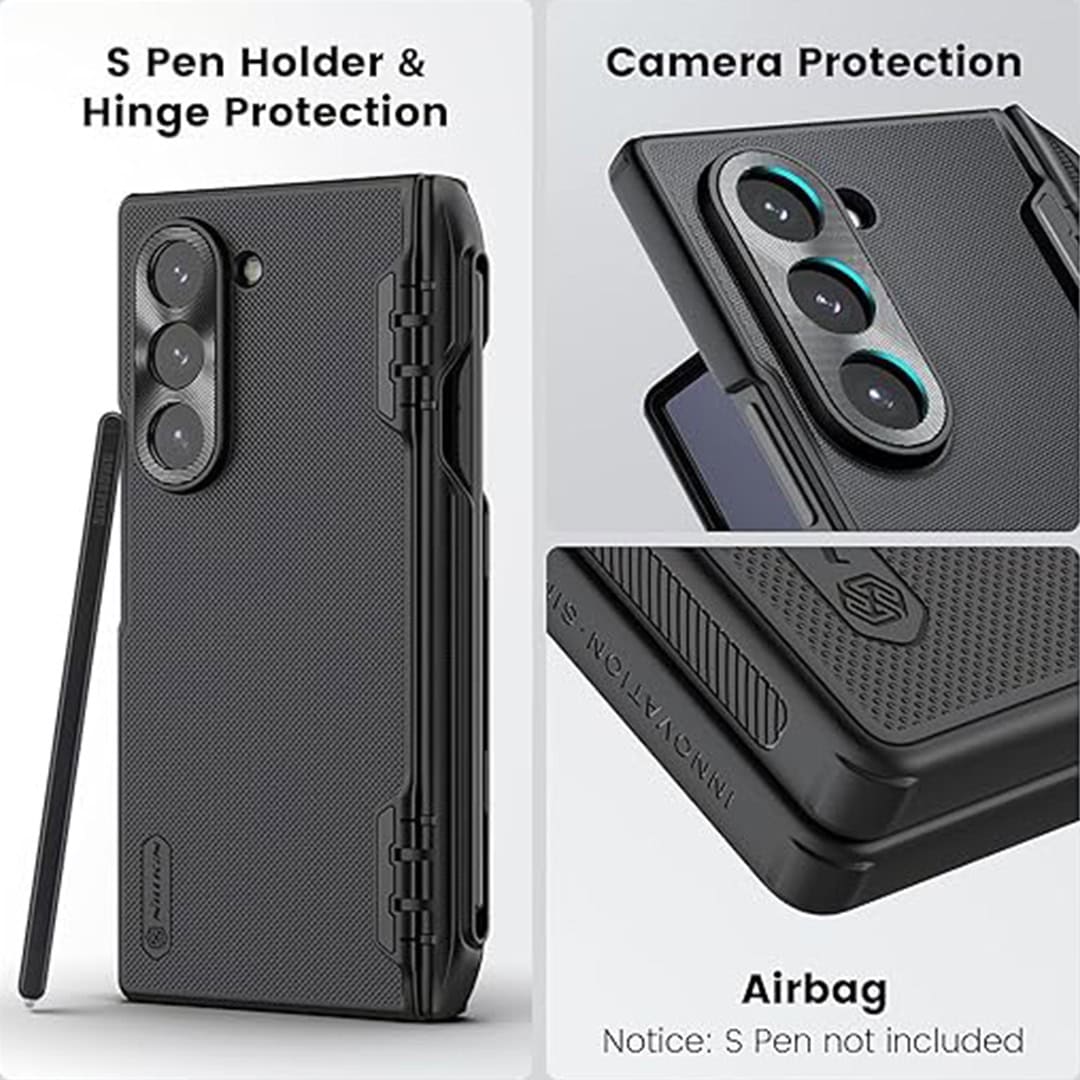 Nillkin Super Frosted Shield Matte Cover Case with S-Pen Holder for Samsung Galaxy Z Fold 6