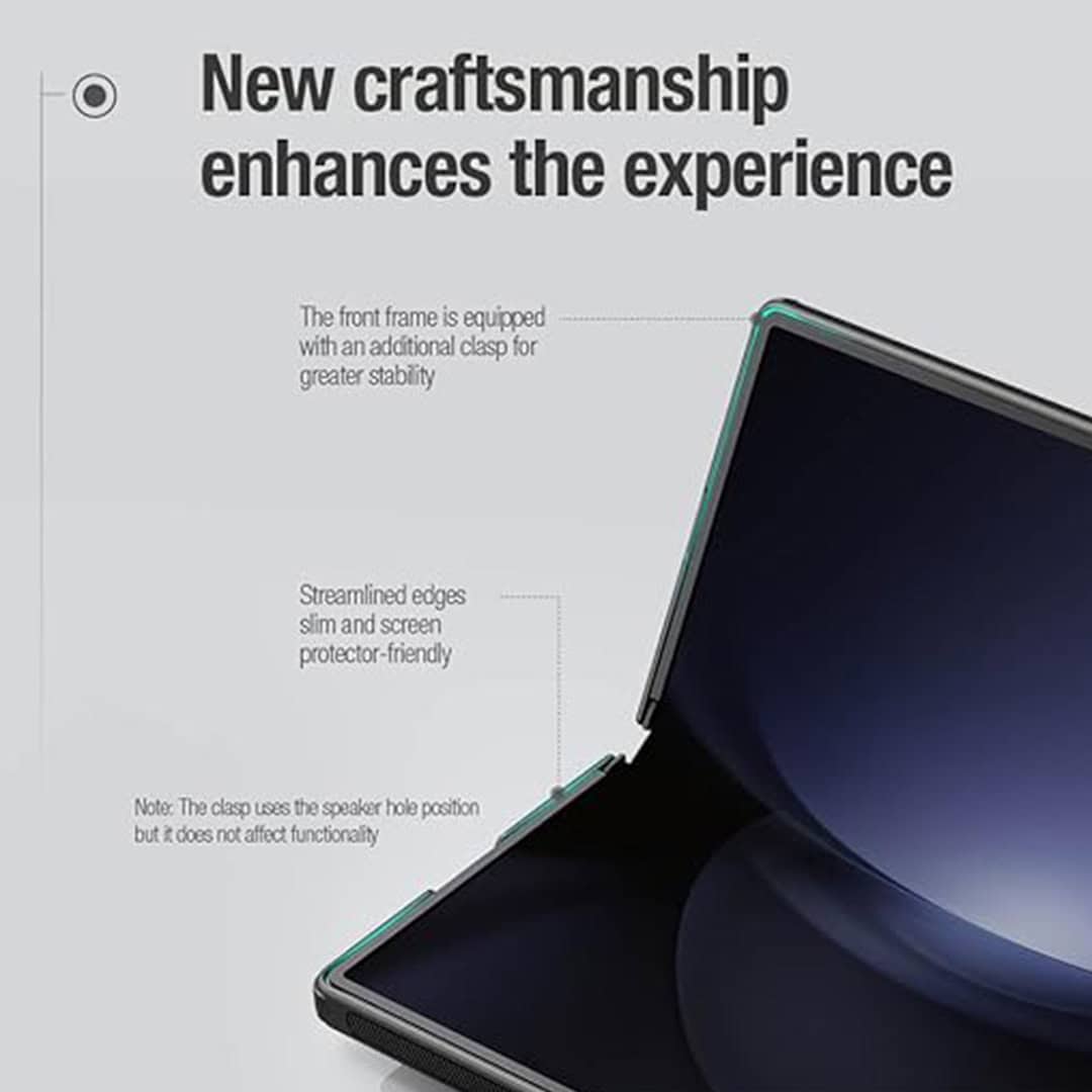 Nillkin Super Frosted Shield Matte Cover Case with S-Pen Holder for Samsung Galaxy Z Fold 6