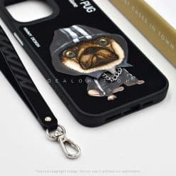 Nimmy 3D Hip Hop Pug Case