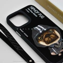 Nimmy 3D Hip Hop Pug Case
