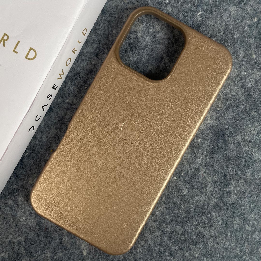 OG Leather Logo Case with MagSafe